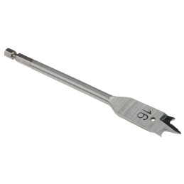 1 pcs - RS PRO Chrome Vanadium Steel Flat Wood Drill Bit, 16mm Diameter, 152.4 mm Overall