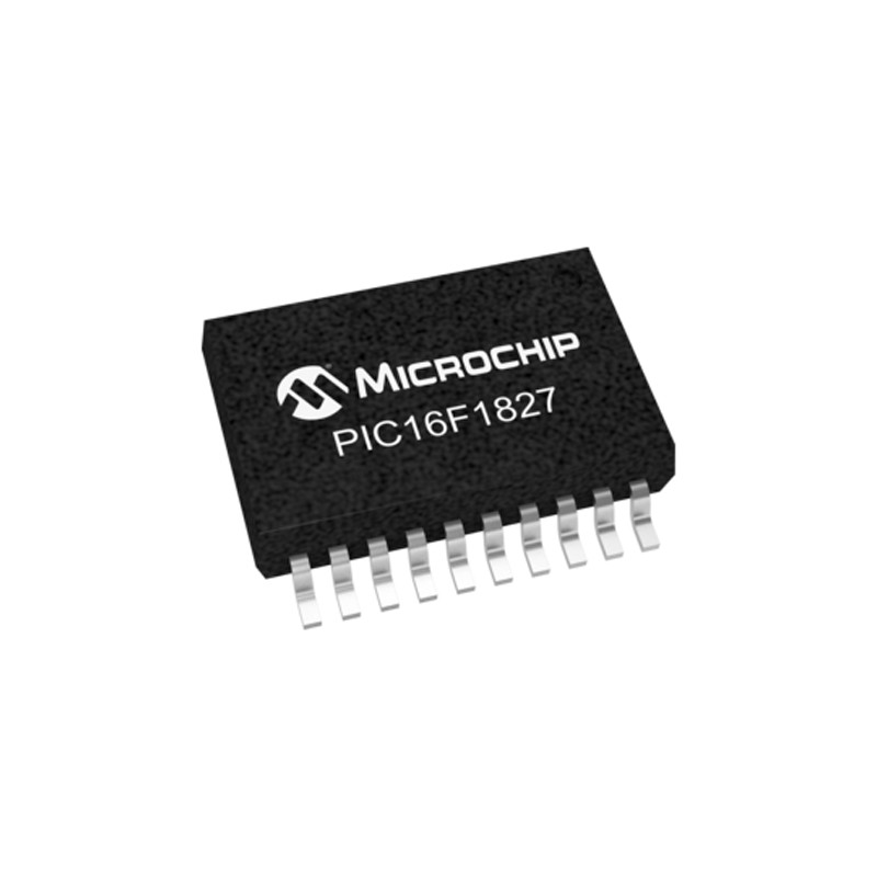 1 pcs - Microchip PIC16F1827-I/SS, 8bit PIC Microcontroller, PIC16F, 32MHz, 256 B, 4K x 14 words Flash, 20-Pin SSOP
