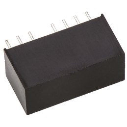 1 pcs - Recom RS DC-DC Converter, ±15V dc/ ±67mA Output, 9 - 18 V dc Input, 2W, Through Hole, +85°C Max Temp -40°C Min