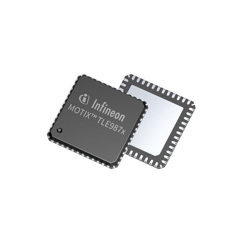 1 pcs - Infineon TLE9879QXW40XUMA1, BLDC 3-phase AC Motor Driver 50mA