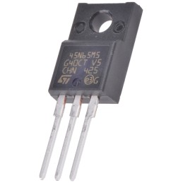 1 pcs - N-Channel MOSFET, 35 A, 710 V, 3-Pin TO-220FP STMicroelectronics STF45N65M5