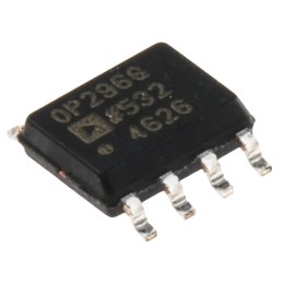 1 pcs - OP296GSZ Analog Devices, Op Amp, RRIO, 350kHz, 5 V, 9 V, 8-Pin SOIC