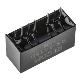 1 pcs - Recom RS DC-DC Converter, ±15V dc/ ±67mA Output, 18 - 36 V dc Input, 2W, Through Hole, +85°C Max Temp -40°C Min