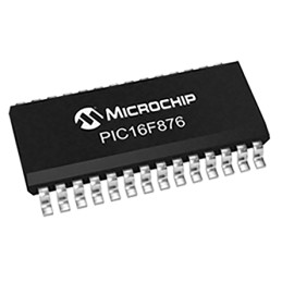 1 pcs - Microchip PIC16F876-04I/SO, 8bit PIC Microcontroller, PIC16F, 4MHz, 14 kB Flash, 28-Pin PLCC