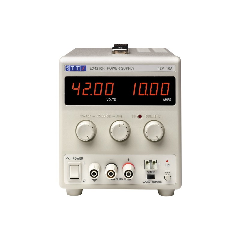 1 pcs - Aim-TTi EX-R Series Digital Bench Power Supply, 0 - 42V, 0 - 10A, 1-Output, 420W - UKAS Calibrated