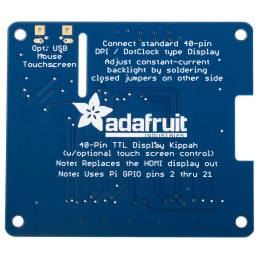 1 pcs - ADAFRUIT INDUSTRIES, DPI TFT Kippah