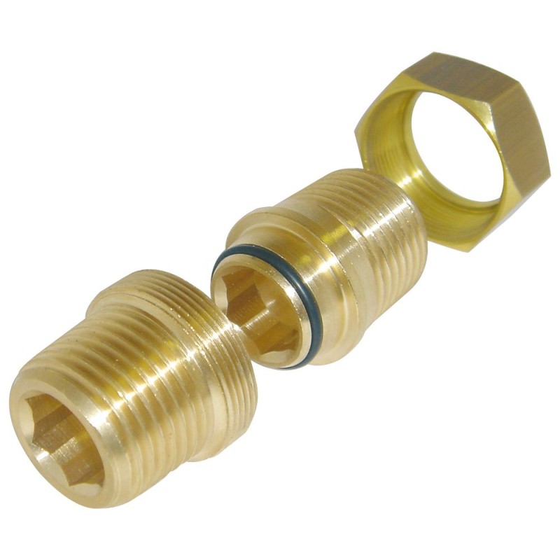 10 pcs - RS PRO Threaded Fitting, Straight Nipple