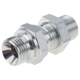 2 pcs - Parker Hydraulic Straight Threaded Adaptor G 1/2 to G 1/2 Male, 8WMK4WL4NMS