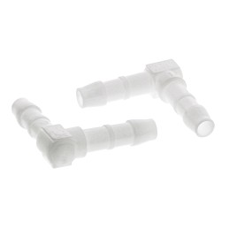 10 pcs - RS PRO Hose Connector, Elbow Hose Joiner 4mm ID