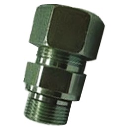 2 pcs - Parker WH Series Banjo Threaded-to-Tube Adaptor, G 1/2 Male to Push In 12 mm, Threaded-to-Tube Connection Style