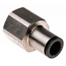 2 pcs - Legris LF3000 Series Straight Threaded Adaptor, G 1/2 Female to Push In 10 mm, Threaded-to-Tube Connection Style