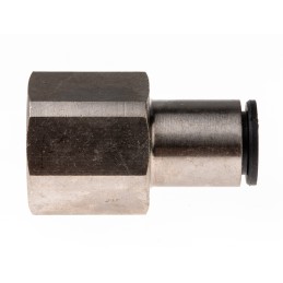 2 pcs - Legris LF3000 Series Straight Threaded Adaptor, G 1/2 Female to Push In 10 mm, Threaded-to-Tube Connection Style