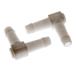 10 pcs - RS PRO Hose Connector, Elbow Hose Joiner 3mm ID