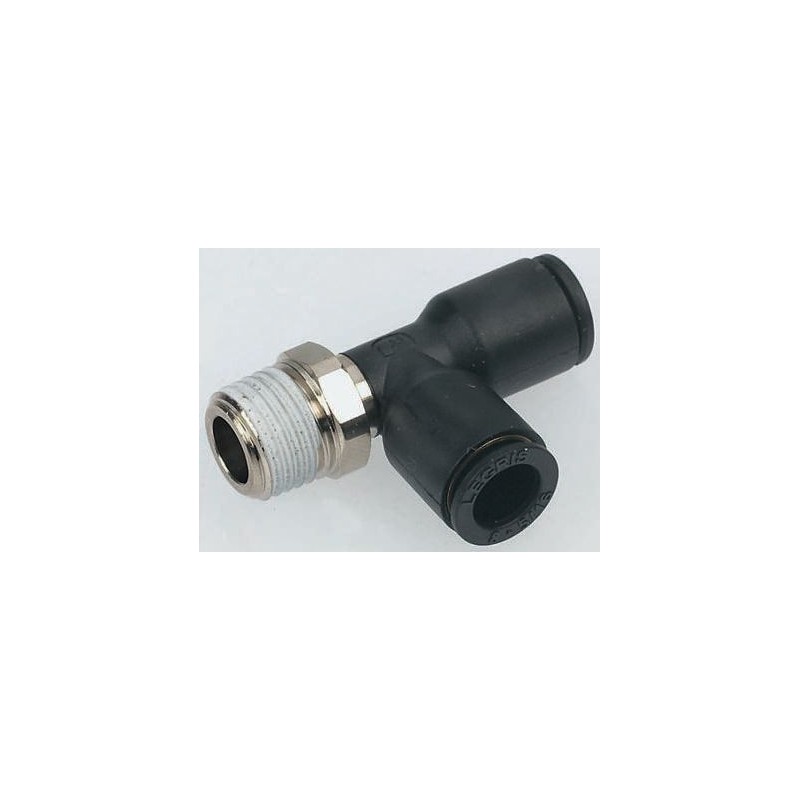 2 pcs - Legris LF3000 Series Tee Threaded Adaptor, Push In 10 mm to Push In 10 mm, Threaded-to-Tube Connection Style