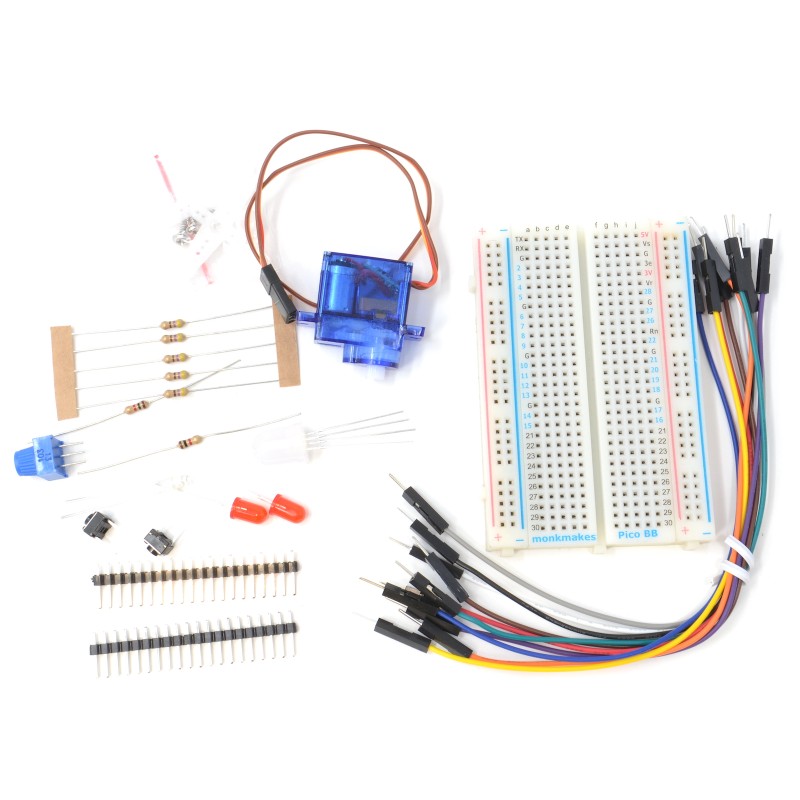 1 pcs - Monk Makes Electronics Kit 1 for Pico (lite edition)