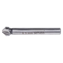 1 pcs - RS PRO HSS Drill Bit, 8.3mm Head, 3 Flute(s), 90°, 1 Piece(s)