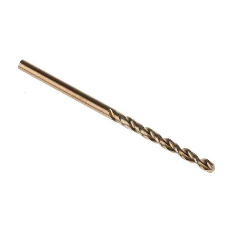 1 pcs - DeWALT DT49 Series HSCo Twist Drill Bit, 3mm Diameter, 61 mm Overall