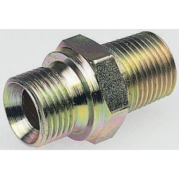 2 pcs - Parker Hydraulic Straight Threaded Adaptor G 1 Male to R 1 Male, 16F3MK4S