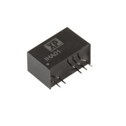 1 pcs - XP Power IHA01 DC-DC Converter, -9V dc/ -55mA Output, 4.5 - 5.5 V dc Input, 1W, Through Hole, +85°C Max Temp