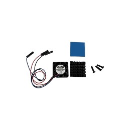 1 pcs - Okdo PWM Fan and Heatsink for ROCK 4 Series Single Board Computers