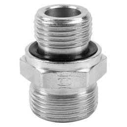 2 pcs - Parker WH Series Banjo Threaded-to-Tube Adaptor, G 3/8 Male to Push In 10 mm, Threaded-to-Tube Connection Style