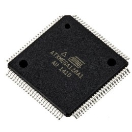 1 pcs - Microchip ATXMEGA128A1-AU, 8bit AVR Microcontroller, AVR XMEGA, 32MHz, 128 + 8 kB Flash, 100-Pin TQFP
