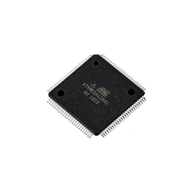 1 pcs - Microchip ATXMEGA128A1-AU, 8bit AVR Microcontroller, AVR XMEGA, 32MHz, 128 + 8 kB Flash, 100-Pin TQFP