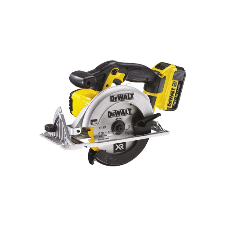 1 pcs - DeWALT 165mm Cordless Hand-Held Circular Saw, 18V