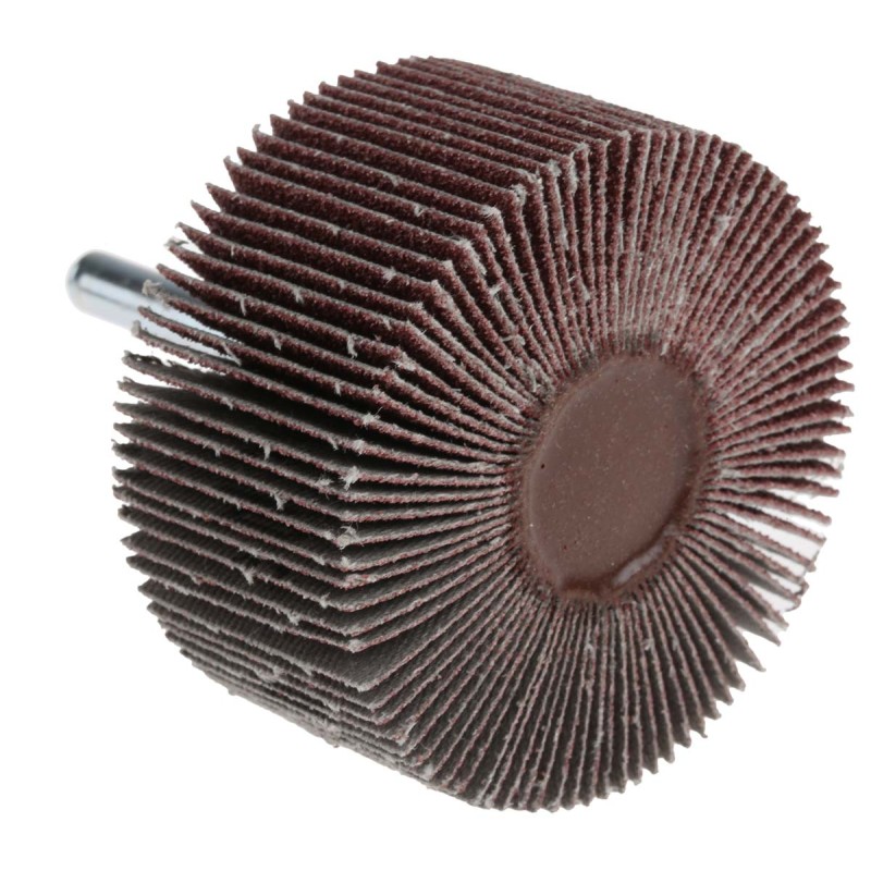 1 pcs - 3M 7000074925 Aluminium Oxide Flap Wheel, 60mm Diameter, P60 Grit