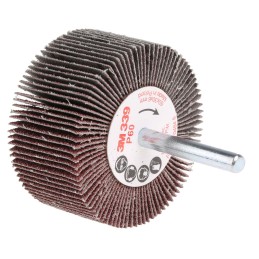 1 pcs - 3M 7000074925 Aluminium Oxide Flap Wheel, 60mm Diameter, P60 Grit