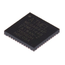 1 pcs - Microchip ATMEGA644P-20MU, 8bit AVR Microcontroller, ATmega, 20MHz, 64 kB Flash, 44-Pin VQFN