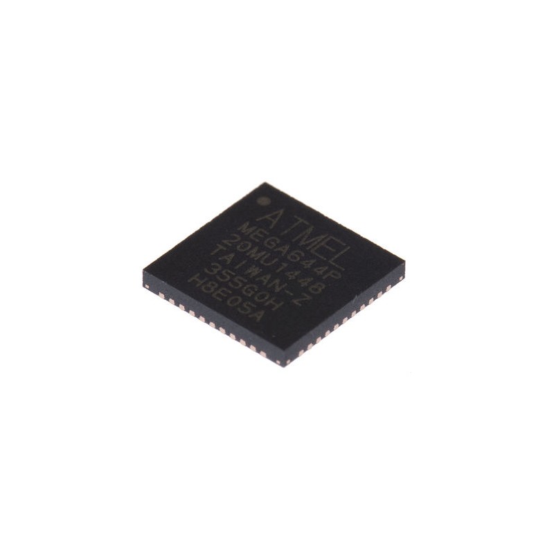 1 pcs - Microchip ATMEGA644P-20MU, 8bit AVR Microcontroller, ATmega, 20MHz, 64 kB Flash, 44-Pin VQFN