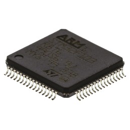 1 pcs - STMicroelectronics STM32F103R8T6, 32bit ARM Cortex M3 Microcontroller, STM32F1, 72MHz, 64 kB Flash, 64-Pin LQFP