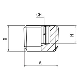 10 pcs - RS PRO Fitting Fitting 1/4in