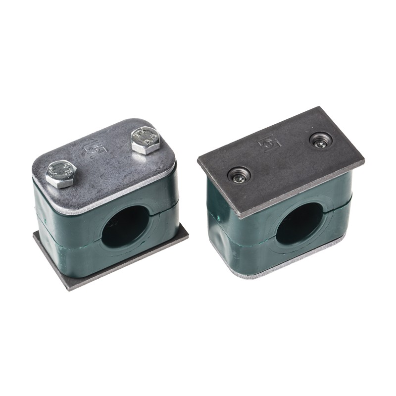 5 pcs - RS PRO Single Tube Clamp for 19mm tube
