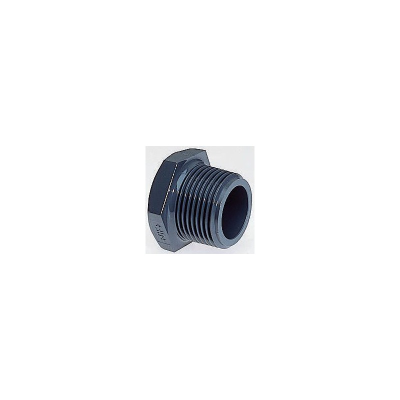 2 pcs - Georg Fischer Plug PVC Pipe Fitting
