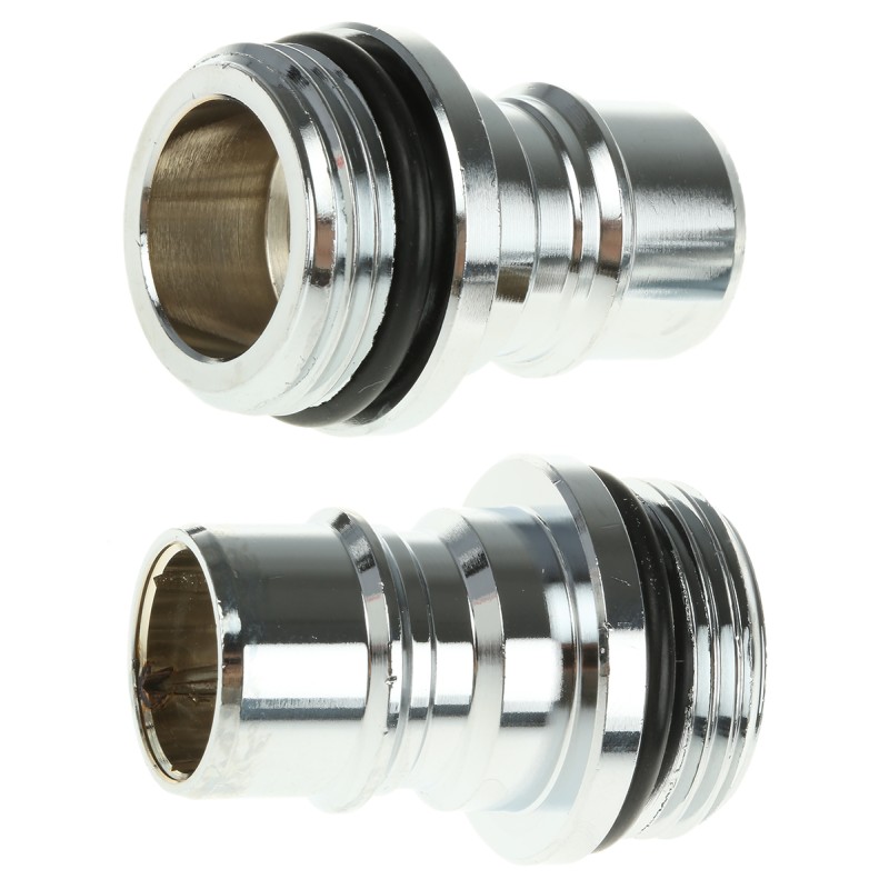 2 pcs - Nito Hose Connector, Straight Threaded Coupling, BSP 3/4in 3/4in ID, 25 bar