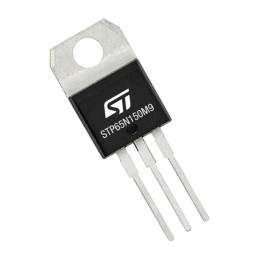1 pcs - Silicon N-Channel MOSFET, 20 A, 650 V, 3-Pin TO-220 STMicroelectronics STP65N150M9