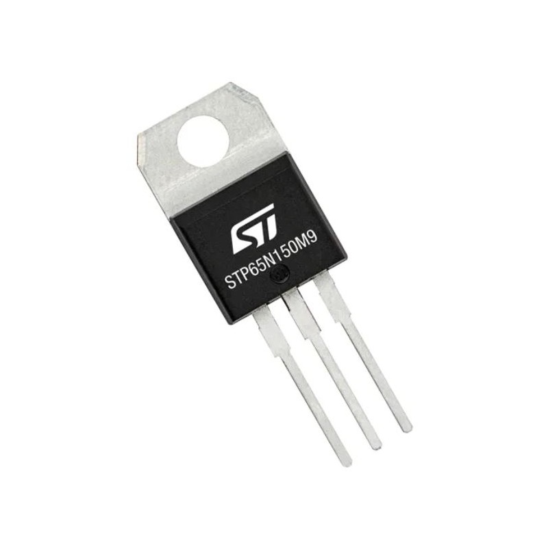 1 pcs - Silicon N-Channel MOSFET, 20 A, 650 V, 3-Pin TO-220 STMicroelectronics STP65N150M9