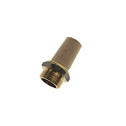 5 pcs - Legris 0675 Brass 12bar Pneumatic Silencer, Threaded, M5 Male