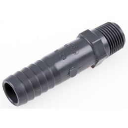 2 pcs - Georg Fischer Hose Connector, BSPT 20mm