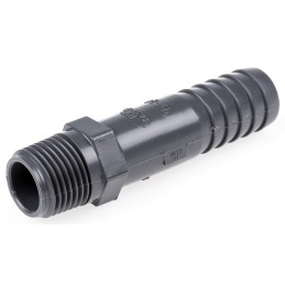 2 pcs - Georg Fischer Hose Connector, BSPT 20mm