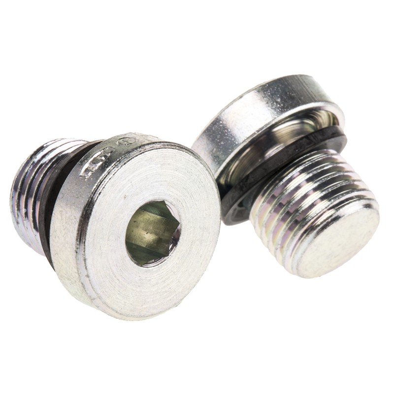 5 pcs - Parker Hydraulic Blanking Plug G 1/4, VSTI1/4EDCF