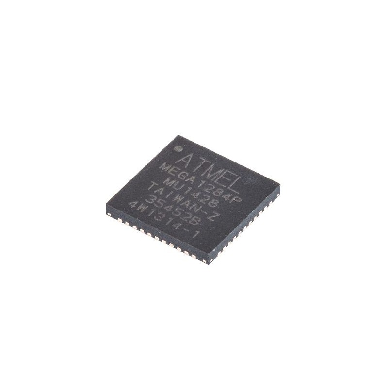 1 pcs - Microchip ATMEGA1284P-MU, 8bit AVR Microcontroller, ATmega, 20MHz, 128 kB Flash, 44-Pin VQFN