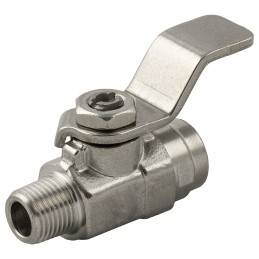 2 pcs - RS PRO Stainless Steel Ball Valve, Process Ball Valve 1/4in, 1/4in