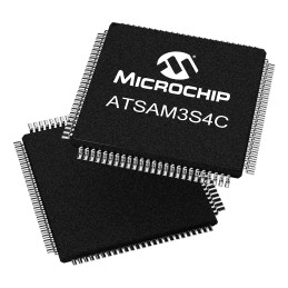 1 pcs - Microchip ATSAM3S4CA-AU, 32bit ARM Cortex M3 Microcontroller, SAM3S, 64MHz, 256 kB Flash, 100-Pin LQFP