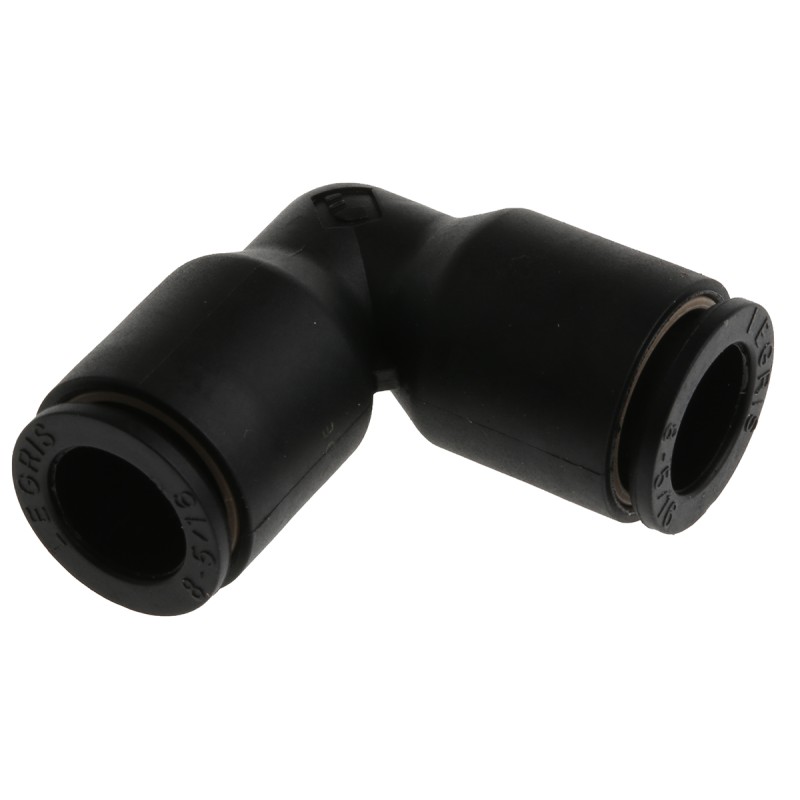 5 pcs - Legris LF3000 Series Elbow Tube-toTube Adaptor, Push In 8 mm to Push In 8 mm, Tube-to-Tube Connection Style