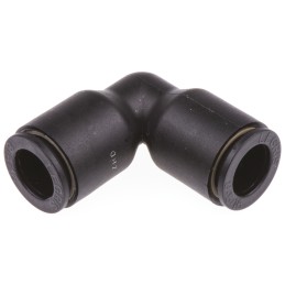 5 pcs - Legris LF3000 Series Elbow Tube-toTube Adaptor, Push In 8 mm to Push In 8 mm, Tube-to-Tube Connection Style