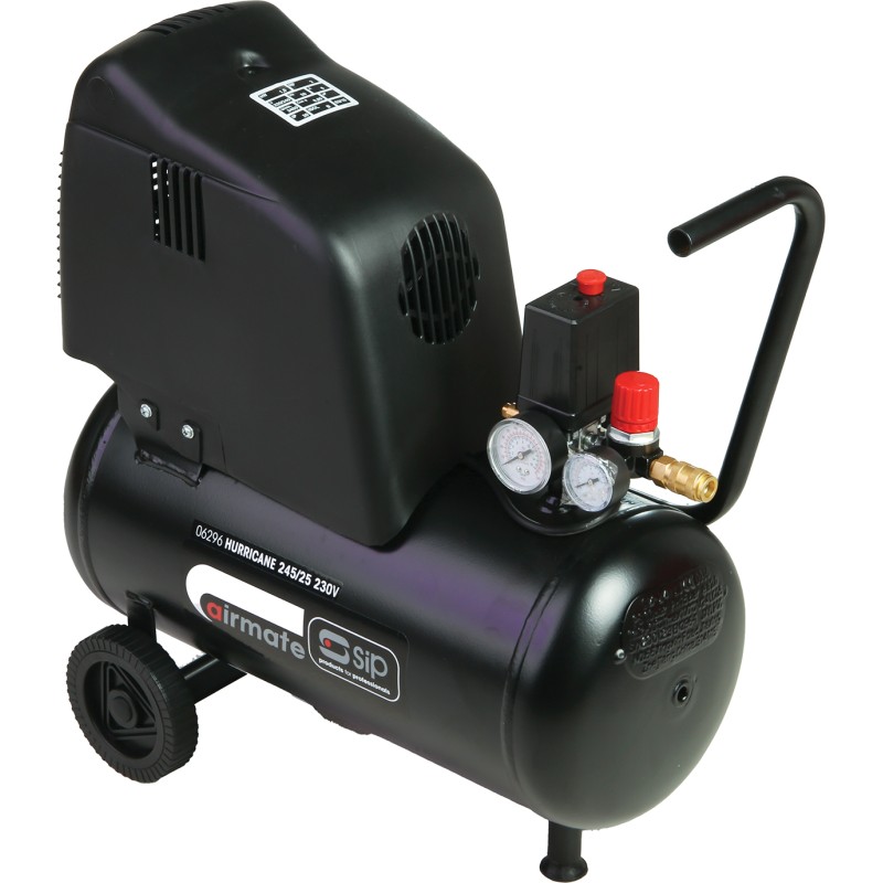1 pcs - SIP 24 l Air Compressor, 8bar, 19.5kg