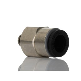 5 pcs - Legris LF3000 Series Straight Threaded Adaptor, M5 Male to Push In 6 mm, Threaded-to-Tube Connection Style